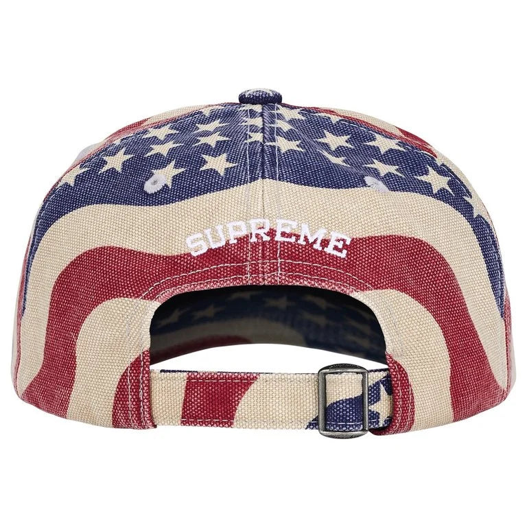 SUPREME 26SS WEEK5 PIGMENT COATED S LOGO 6-PANEL