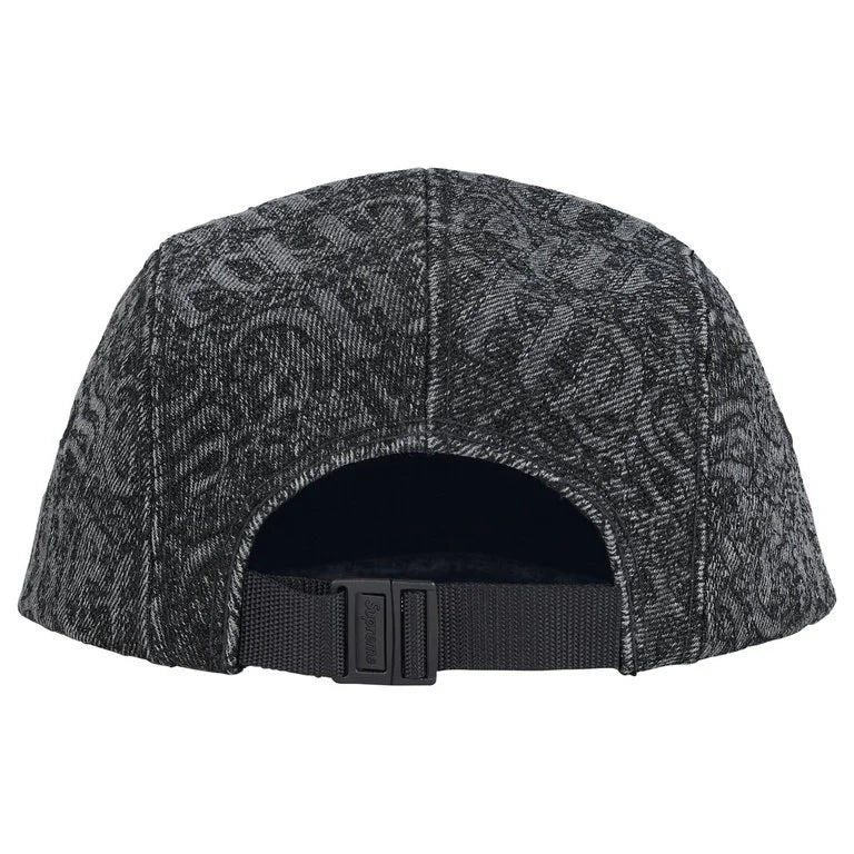 SUPREME 26SS WEEK10 STITCHED OLD ENGLISH DENIM CAMP CAP