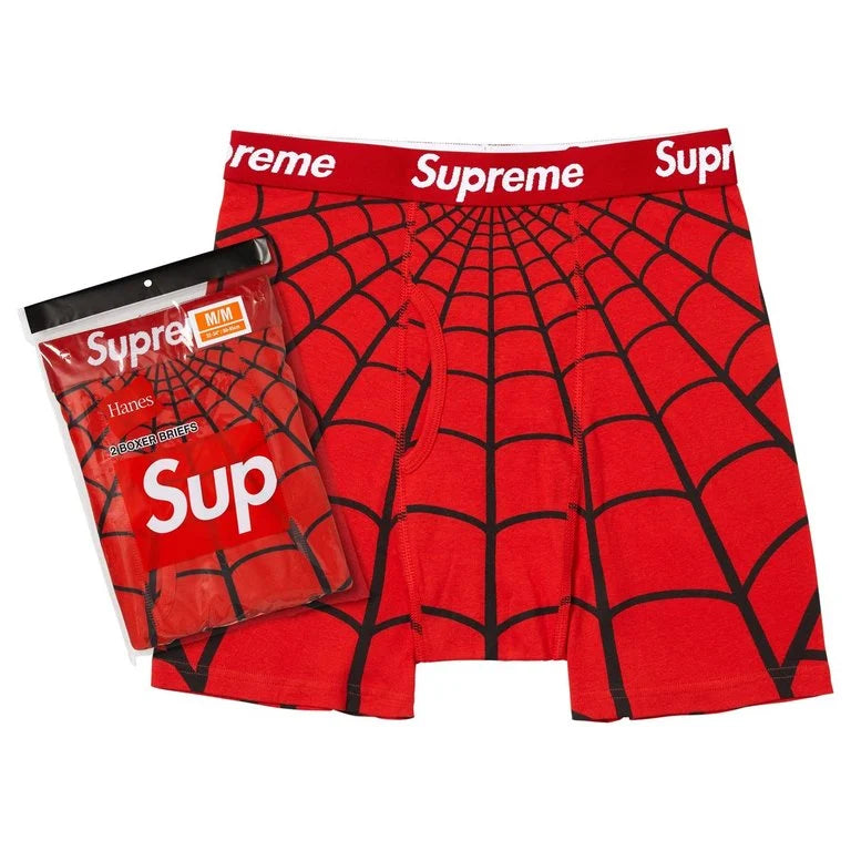 SUPREME 26SS WEEK9 HANES® SPIDER-MAN BOXER BRIEFS (2 PACK)