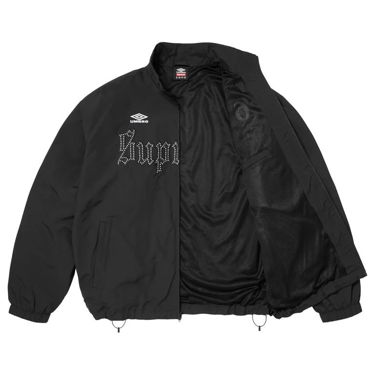 SUPREME 26SS WEEK 17 UMBRO® RHINESTONE TRACK JACKET