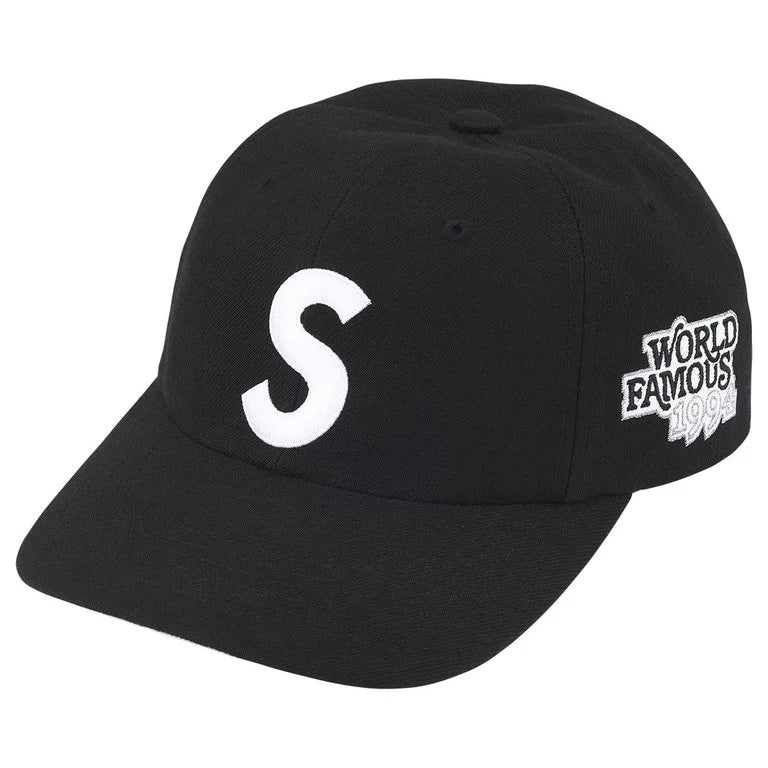 SUPREME 26SS WEEK8 WORLD FAMOUS S LOGO 6-PANEL