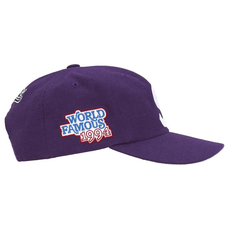 SUPREME 26SS WEEK8 WORLD FAMOUS S LOGO 6-PANEL