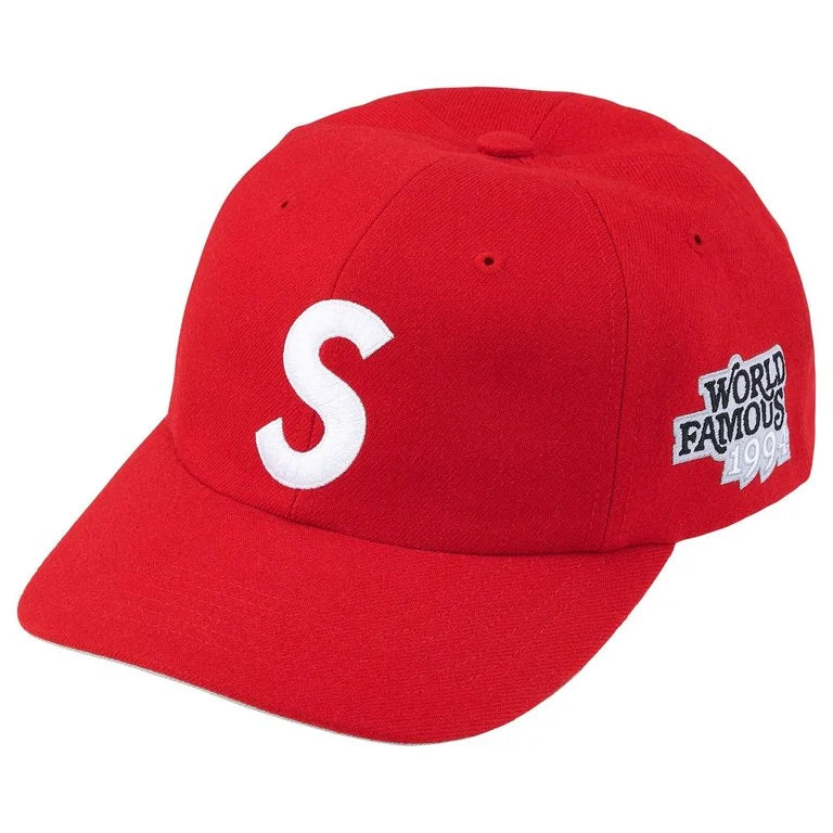 SUPREME 26SS WEEK8 WORLD FAMOUS S LOGO 6-PANEL