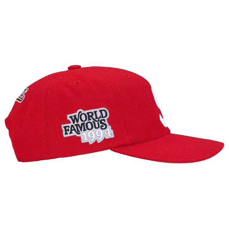 SUPREME 26SS WEEK8 WORLD FAMOUS S LOGO 6-PANEL