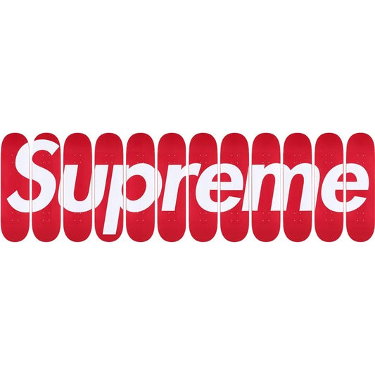 [PREORDER] SUPREME 26SS WEEK1 BOX LOGO SKATEBOARDS (SET OF 12)