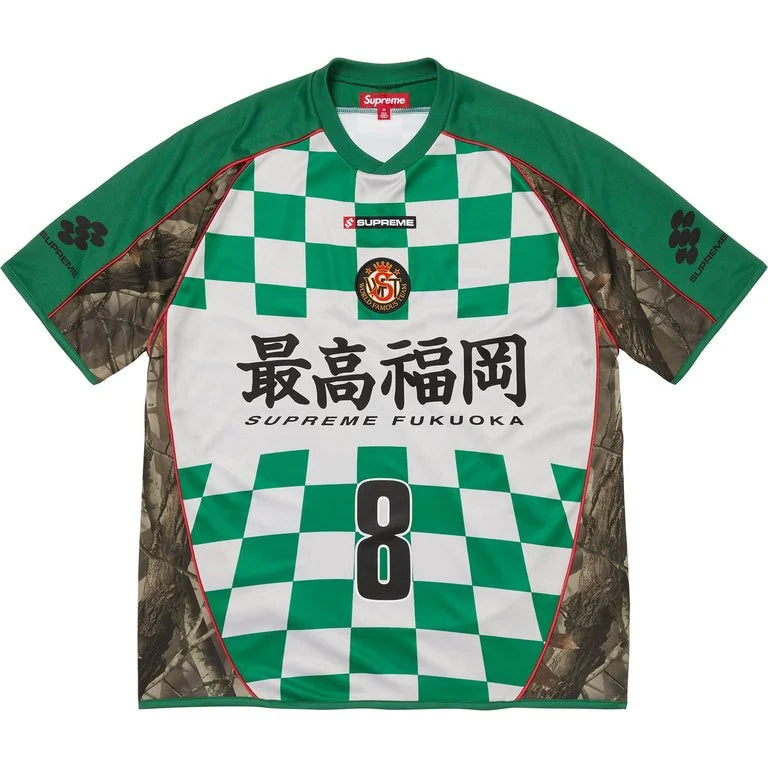 [PREORDER] SUPREME 26SS WEEK 18 CHECKERBOARD SOCCER JERSEY