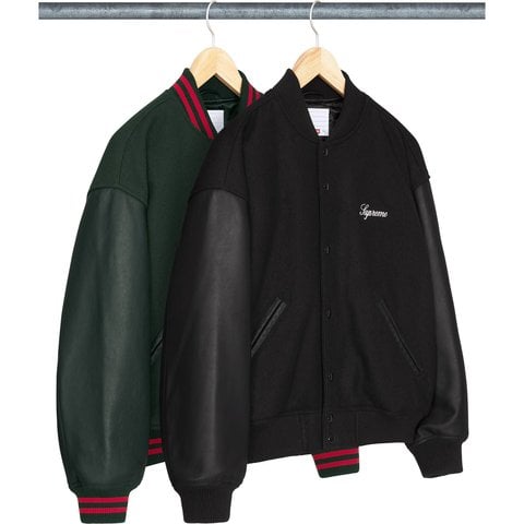[PREORDER] SUPREME 26SS WEEK8 CROSS VARSITY JACKET