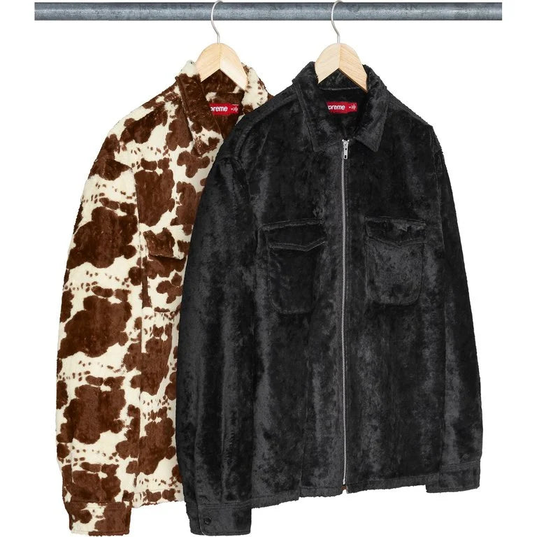 [PREORDER] SUPREME 26SS WEEK 18 FAUX FUR ZIP UP SHIRT