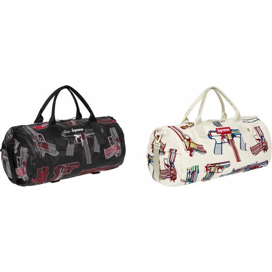 [PREORDER] SUPREME 26SS(WEEK19) GUNS EMBROIDERED LEATHER DUFFLE BAG