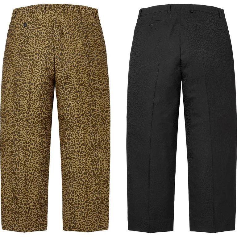 [PREORDER] SUPREME 26SS WEEK 18 LEOPARD WOOL TROUSER
