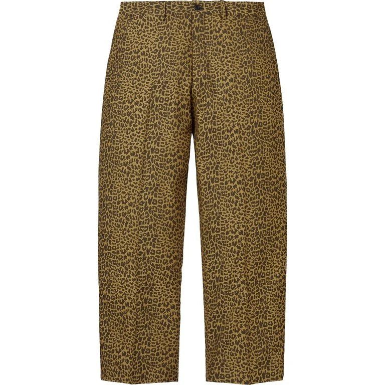 [PREORDER] SUPREME 26SS WEEK 18 LEOPARD WOOL TROUSER