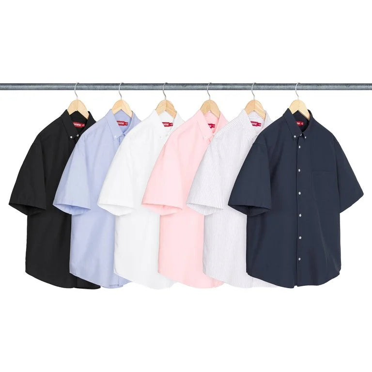 [PREORDER] SUPREME 26SS WEEK8 LOOSE FIT OXFORD S/S SHIRT