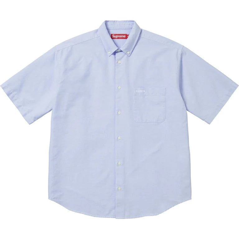 [PREORDER] SUPREME 26SS WEEK8 LOOSE FIT OXFORD S/S SHIRT