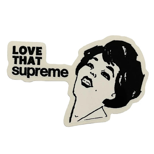 SUPREME 22SS LOVE THAT STICKER