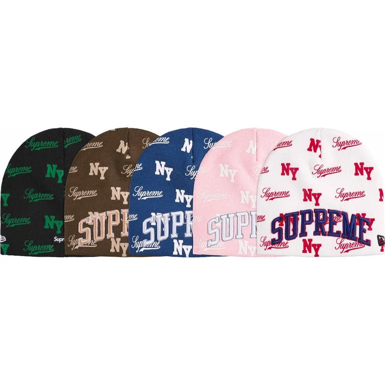 [PREORDER] SUPREME 26SS WEEK11 NEW ERA® MONOGRAM BEANIE