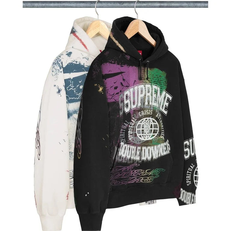 [PREORDER] SUPREME 26SS(WEEK19) OVERPRINT HOODED SWEATSHIRT