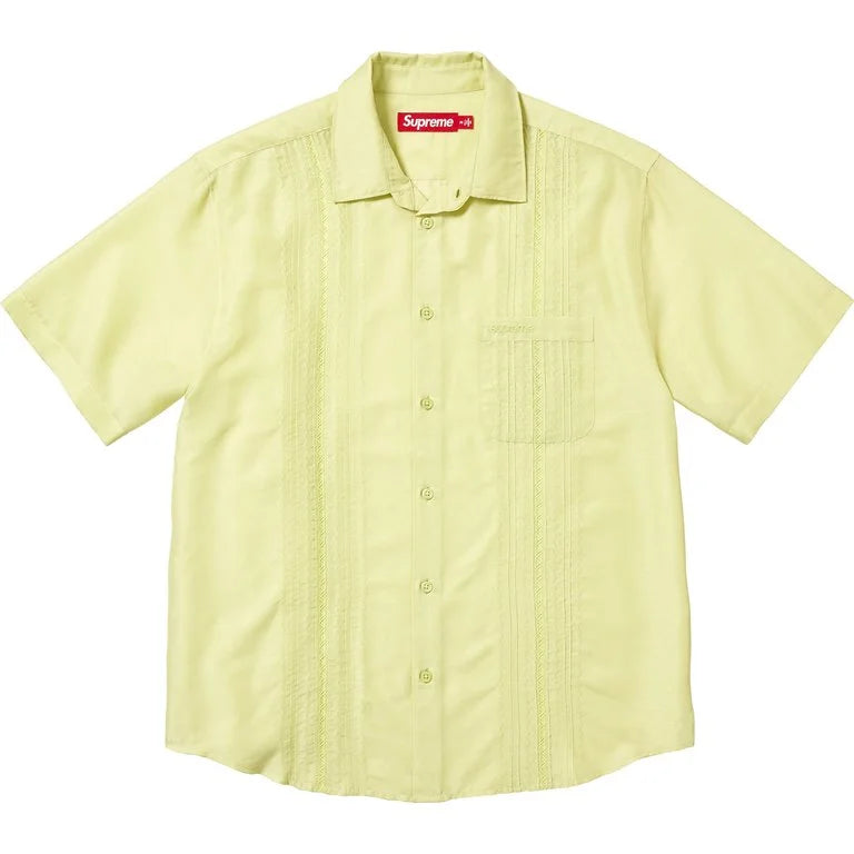 [PREORDER] SUPREME 26SS(WEEK19) PINTUCK S/S SHIRT
