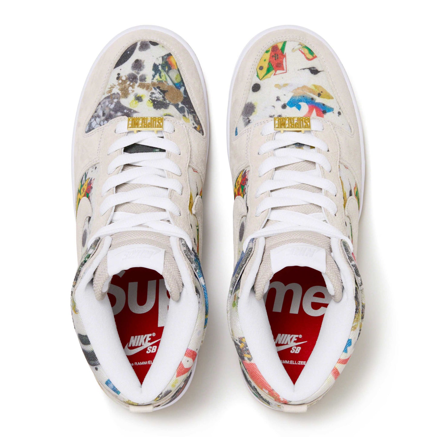 SUPREME 23FW NIKE SB® RAMMELLZEE DUNK HIGH(FD8779-100)