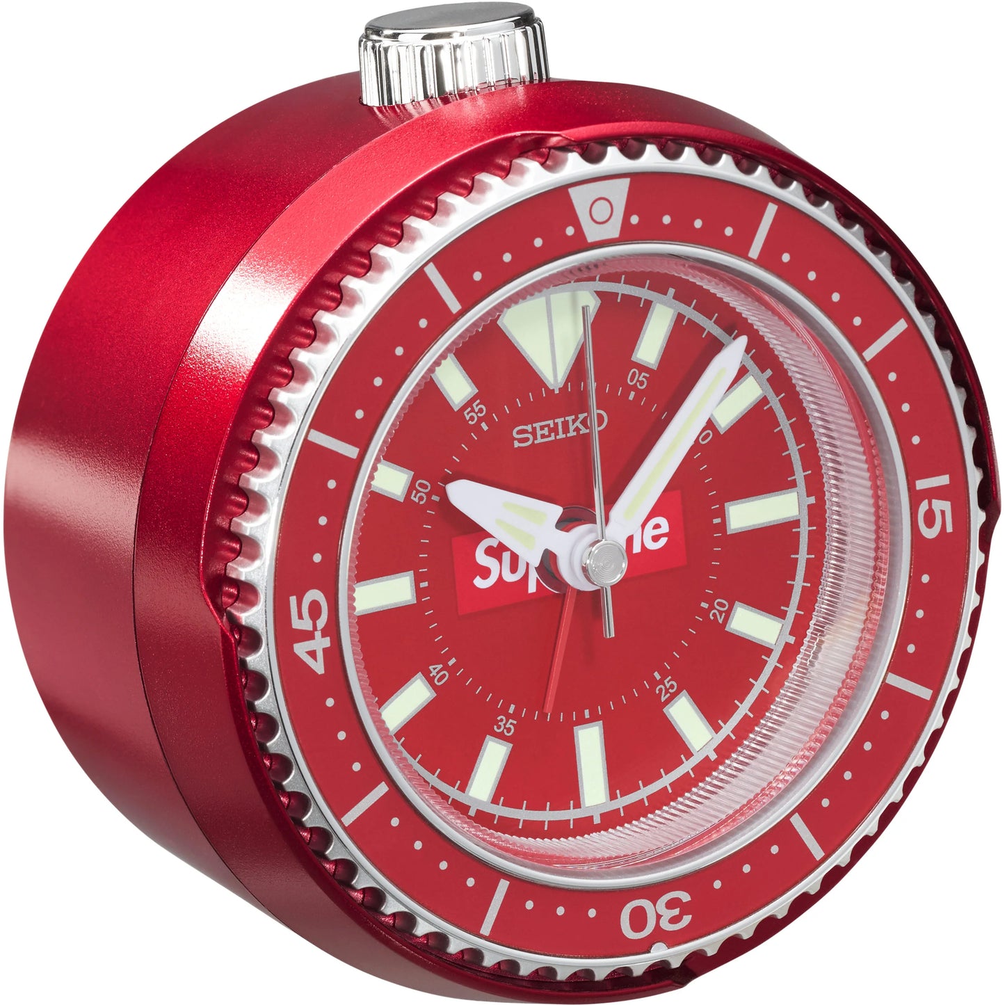 インテリア時計 Supreme Seiko Mai Alarm Clock Red 25SS Supreme Seiko Mai Alarm Clock Red New Sold Out SS25 | eBay