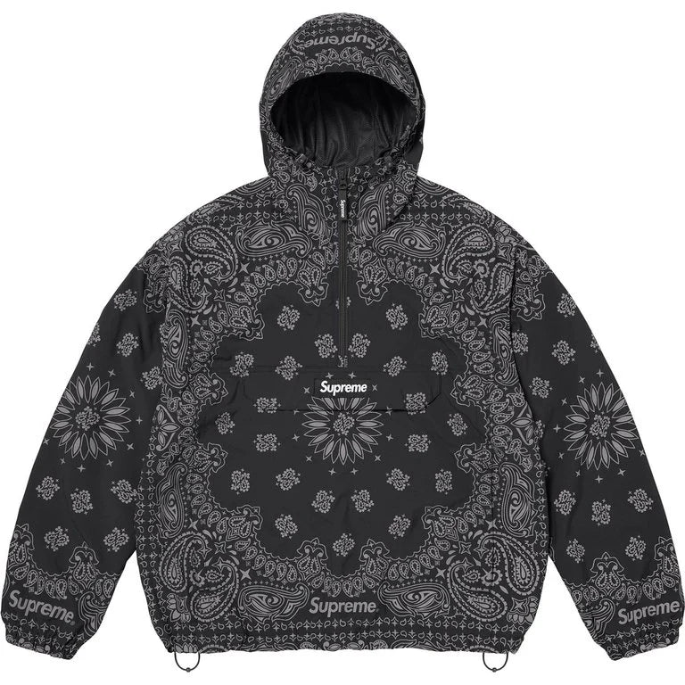 SUPREME 26SS WEEK 14 REFLECTIVE BANDANA ANORAK