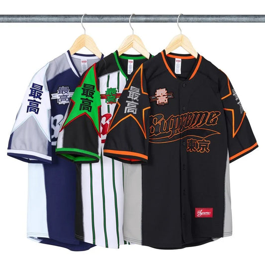 [PREORDER] SUPREME 26SS WEEK8 STARS BASEBALL JERSEY