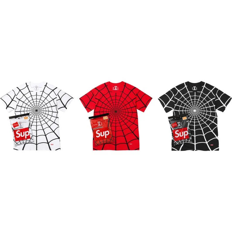 [PREORDER] SUPREME 26SS WEEK9 HANES® SPIDER-MAN TAGLESS TEES (2 PACK)