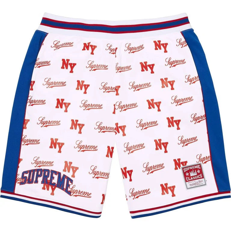 [PREORDER] SUPREME 26SS WEEK11 MITCHELL & NESS® MONOGRAM BASKETBALL SHORT