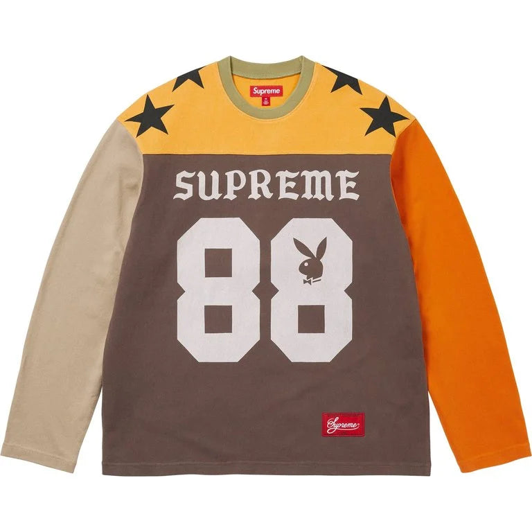 SUPREME 26SS PLAYBOY® L/S FOOTBALL TOP(WEEK 3)