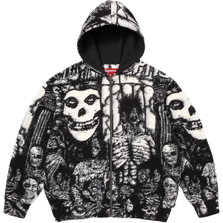 [PREORDER] SUPREME 26SS WEEK8 THE MISFITS® ZIP UP HOODED SWEATER