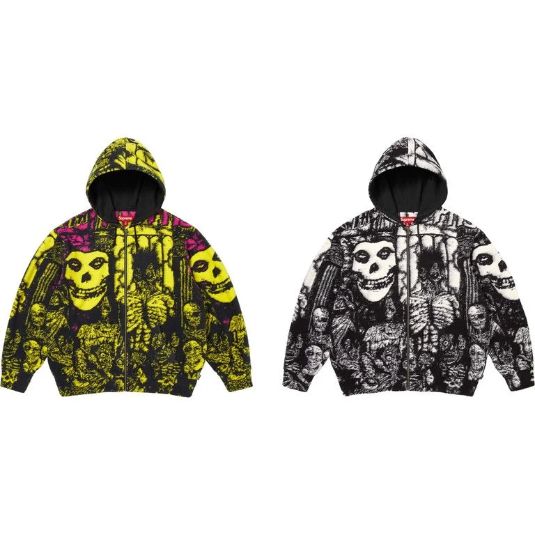 [PREORDER] SUPREME 26SS WEEK8 THE MISFITS® ZIP UP HOODED SWEATER