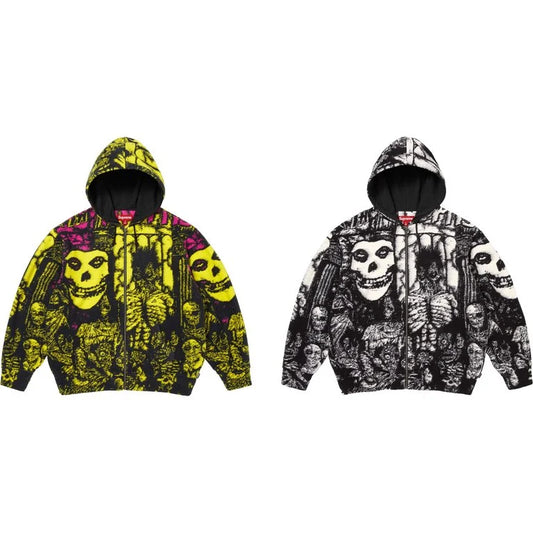 [PREORDER] SUPREME 26SS WEEK8 THE MISFITS® ZIP UP HOODED SWEATER
