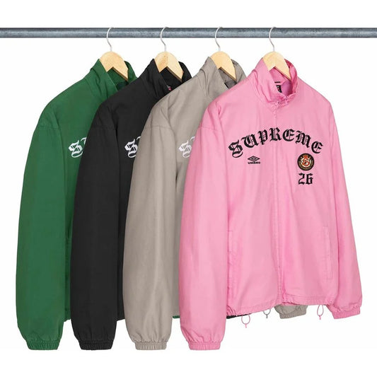 SUPREME 26FW WEEK 7 SUPREME®/UMBRO® COTTON RIPSTOP TRACK JACKET