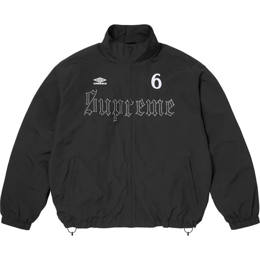 SUPREME 26SS WEEK 17 UMBRO® RHINESTONE TRACK JACKET