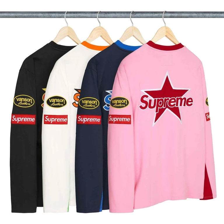 SUPREME 26SS VANSON LEATHERS® L/S TOP(WEEK 1)