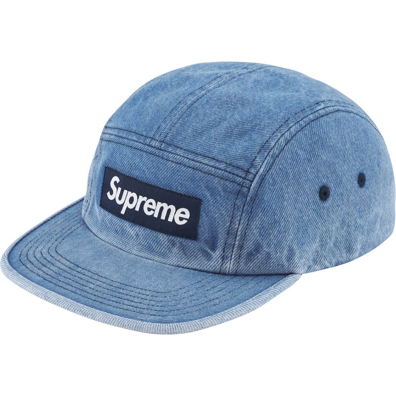 SUPREME 23FW WASHED CHINO TWILL CAMP CAP