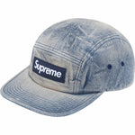 SUPREME 24SS WASHED CHINO TWILL CAMP CAP