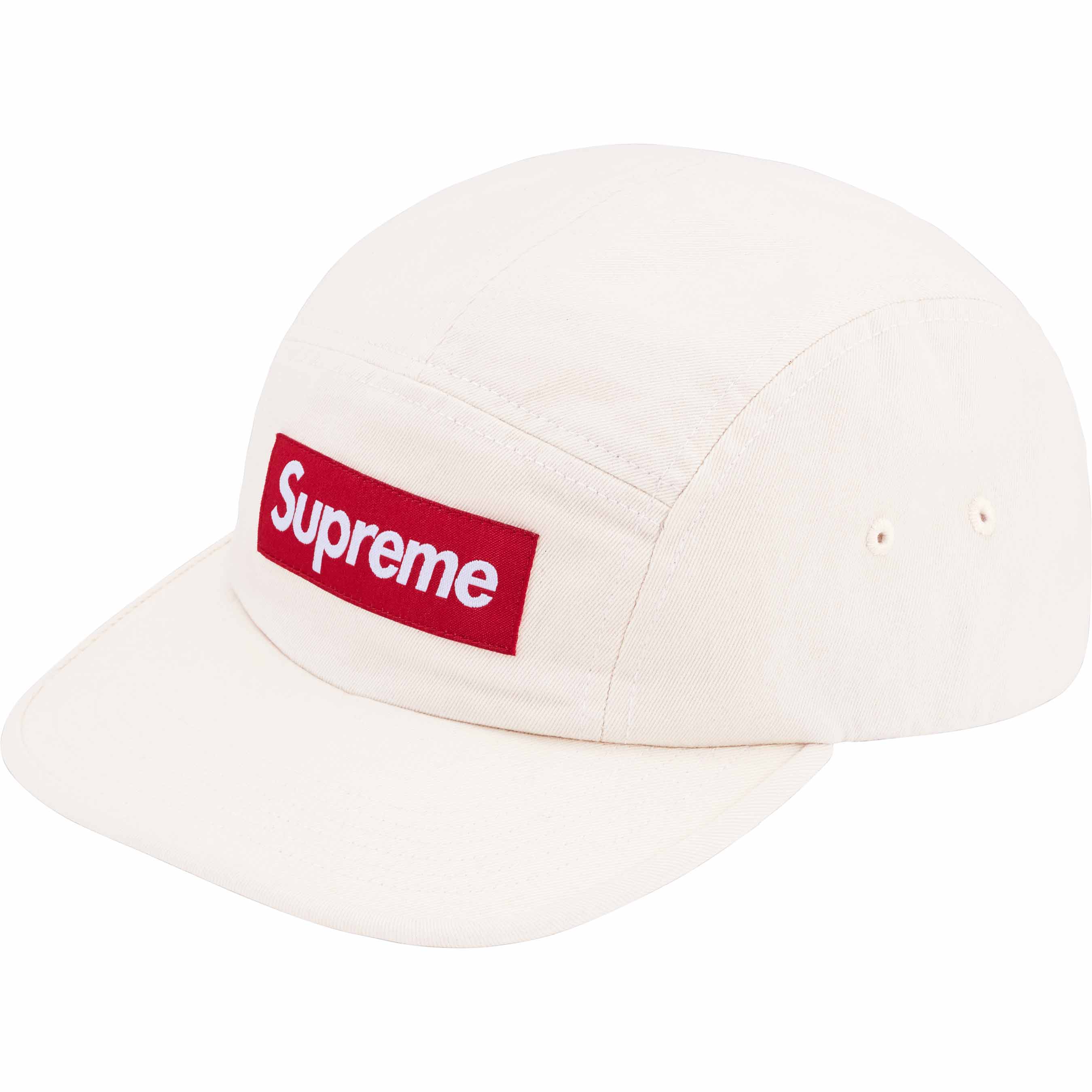Supreme Washed Chino Twill Camp Cap (FW24) - $48