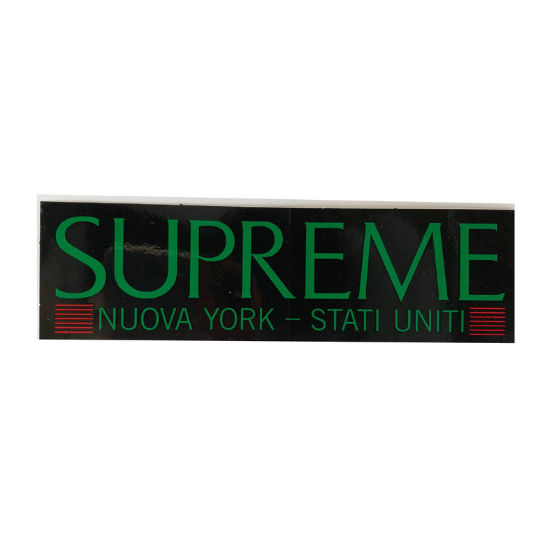 SUPREME 20FW NUOVA YORK STICKER - CONCEPTSTOREHK