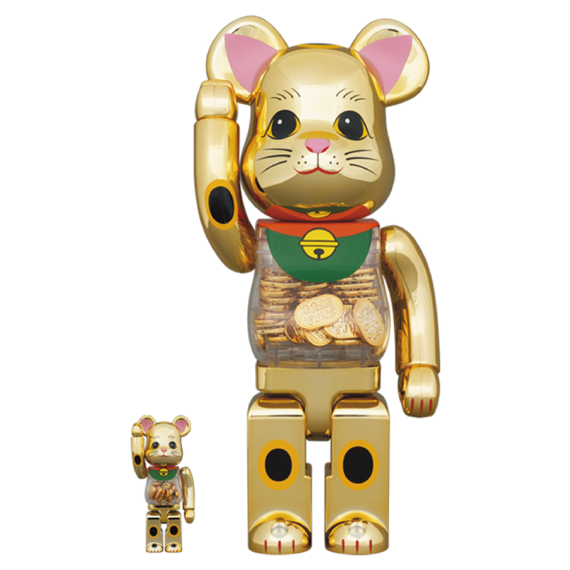 BE@RBRICK 金幣 招財貓 小判 400%+100%