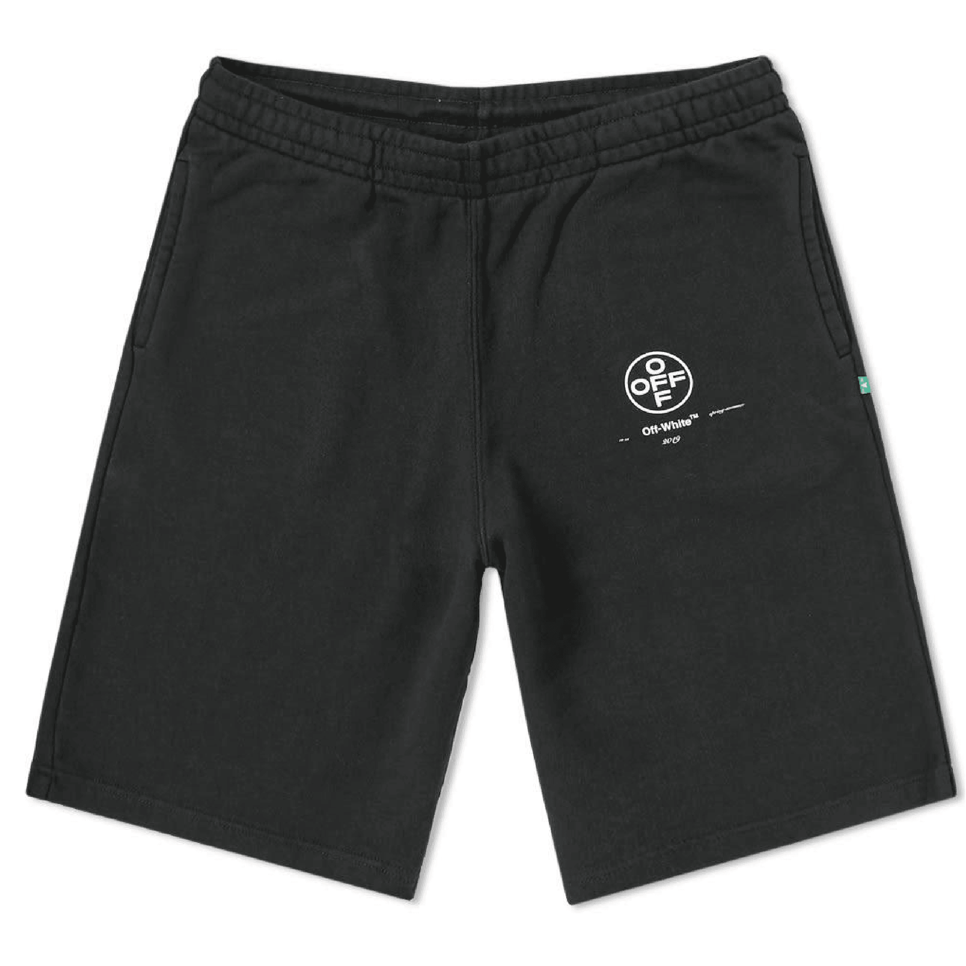 OFF WHITE 19SS DIAG STENCIL SWEATSHORTS - CONCEPTSTOREHK