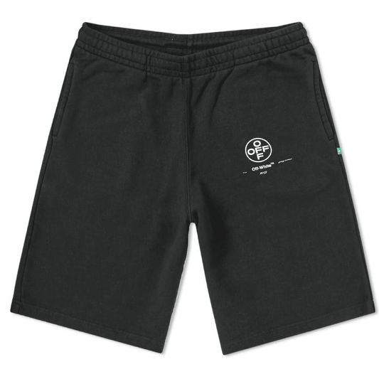 OFF WHITE 19SS DIAG STENCIL SWEATSHORTS - CONCEPTSTOREHK