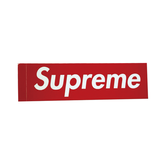 SUPREME ORIGINAL BOX STICKER RED