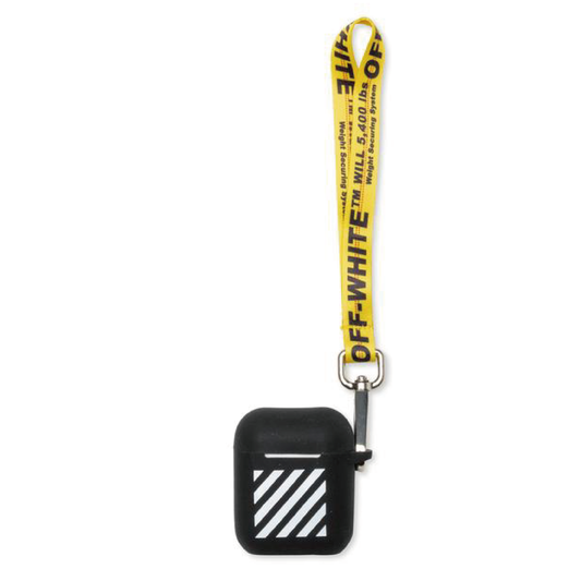 OFF WHITE 21SS DIAG SILICON AIRPODS COVER - CONCEPTSTOREHK