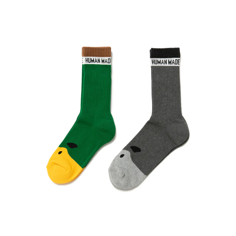 HUMAN MADE 22FW DUCK PILE SOCKS(HM24GD007)