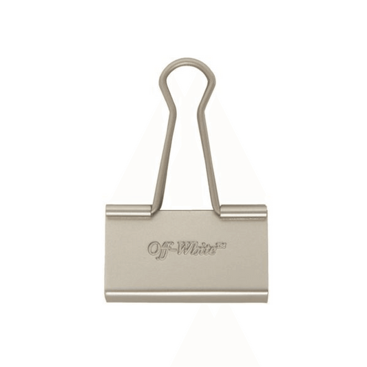Off WHITE 19SS BINDER CLIP SILVER - CONCEPTSTOREHK