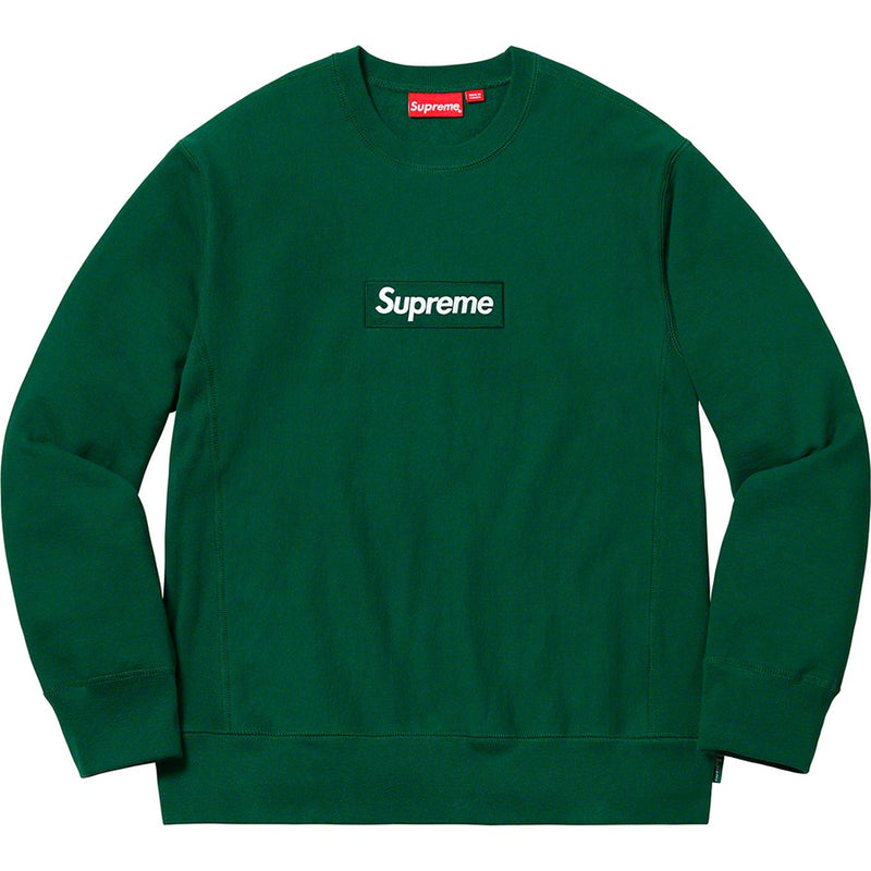 SUPREME 18FW BOX LOGO CREWNECK - CONCEPTSTOREHK