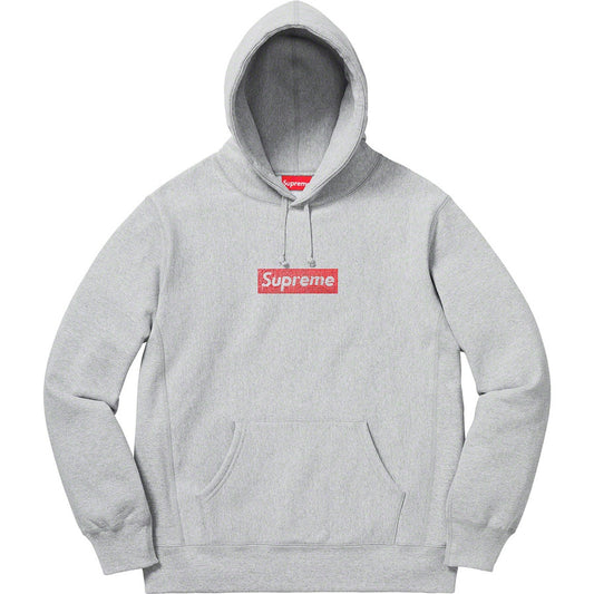 SUPREME 19SS X SWAROVSK BOX LOGO HOODED - CONCEPTSTOREHK