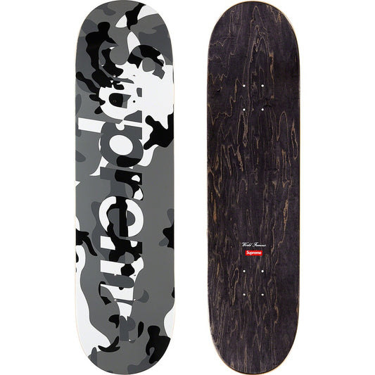 SUPREME 20FW CAMO LOGO SKATEBOARD - CONCEPTSTOREHK