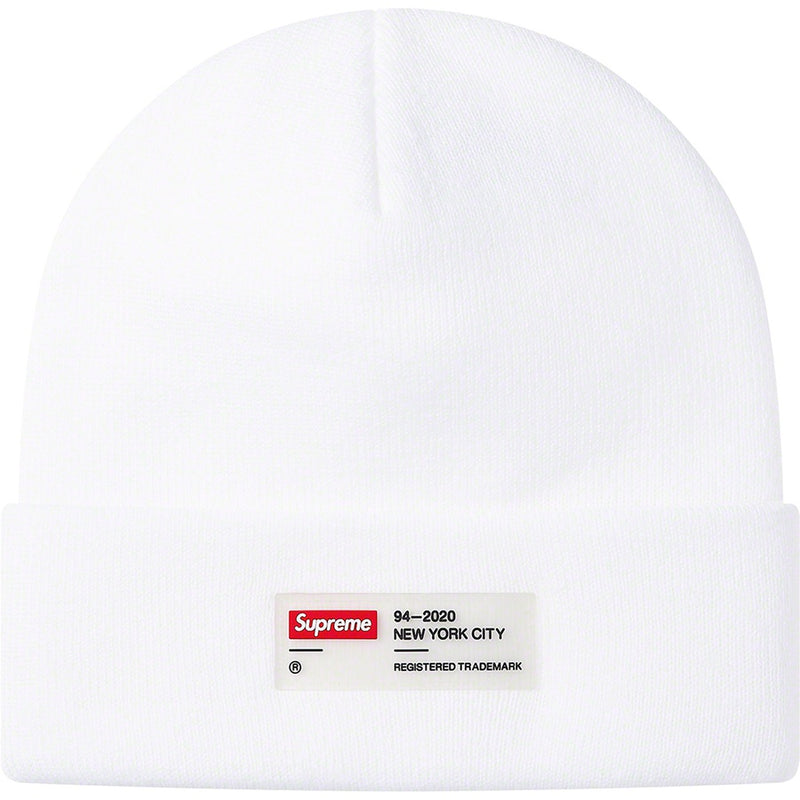 SUPREME 20FW CLEAR LABEL BEANIE - CONCEPTSTOREHK