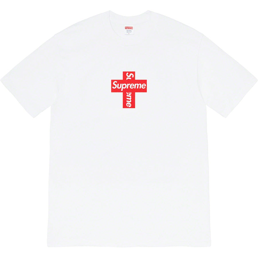 SUPREME 20FW CROSS BOX LOGO TEE - CONCEPTSTOREHK